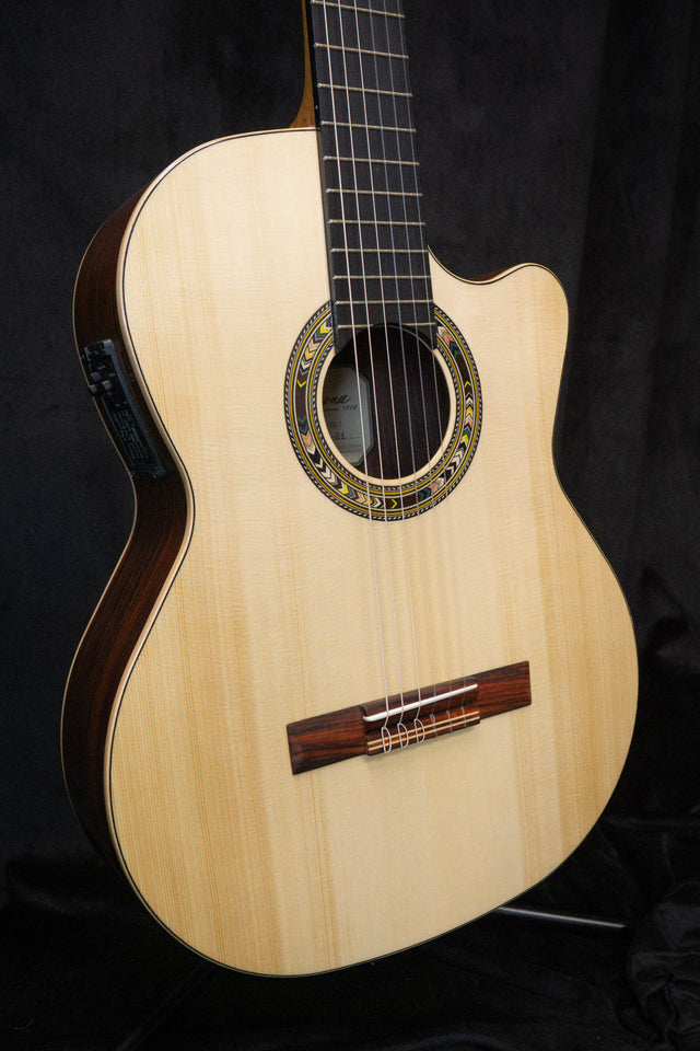 Kremona Fiesta F65CW-SB Electro-Acoustic Nylon Guitar