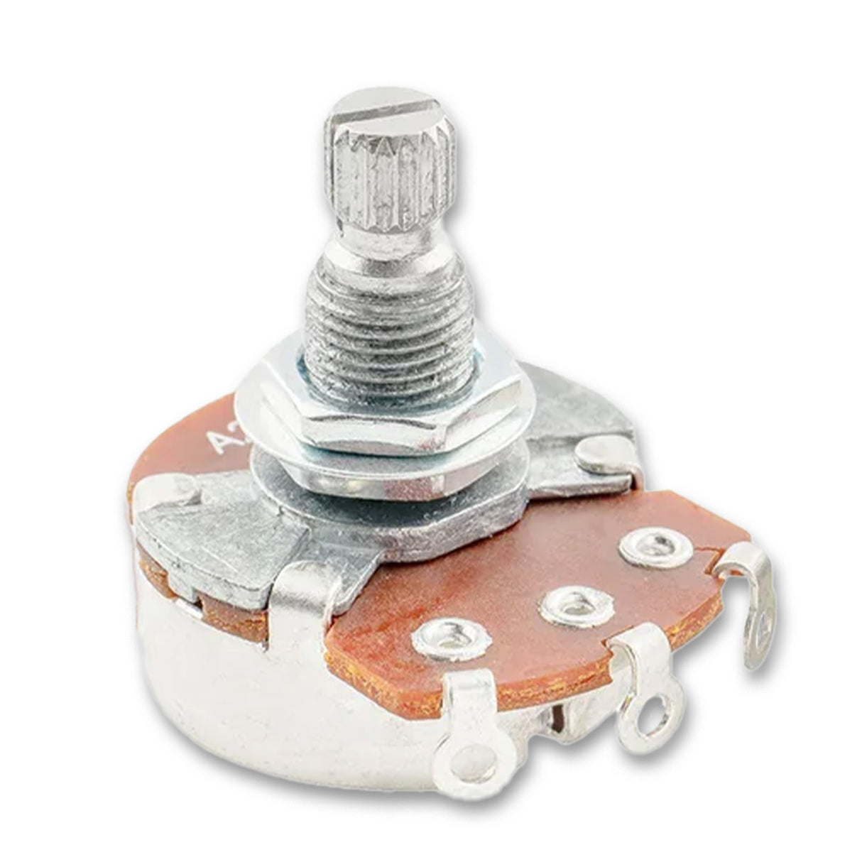Alpha Audio (Log) Medium Split Shaft Pot 250k & 500k