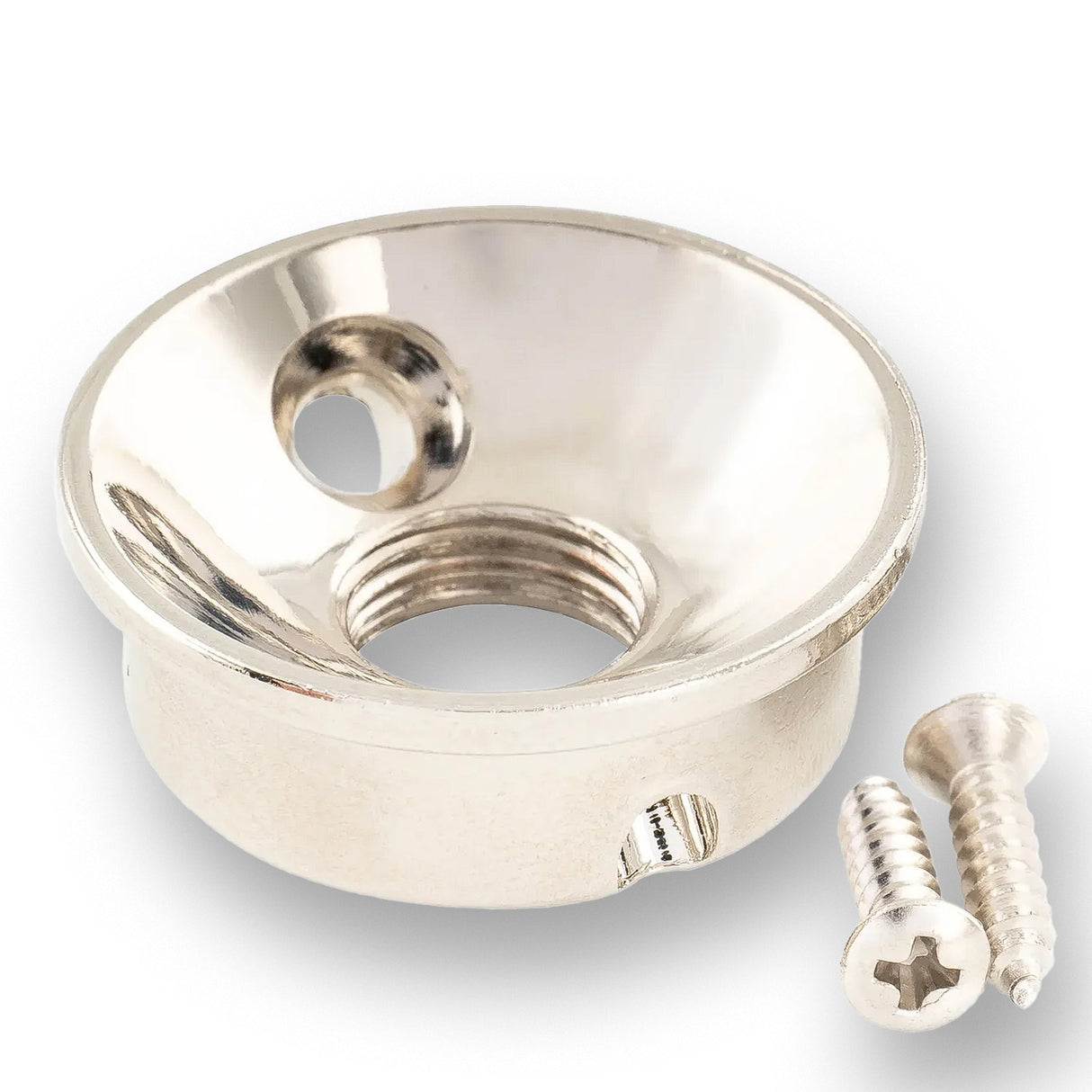 Musiclily Pro 3/8 Inch Steel Modern Style Guitar Jack Plate (Various Colours)