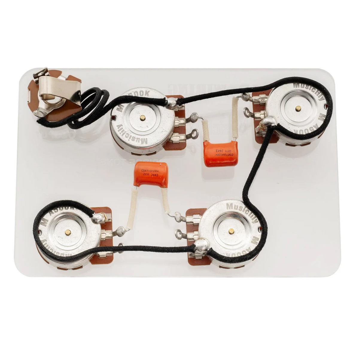 Musiclily Pro LP STD Modern 60s Pre-wired Harness Kit for LP Style Electric Guitar