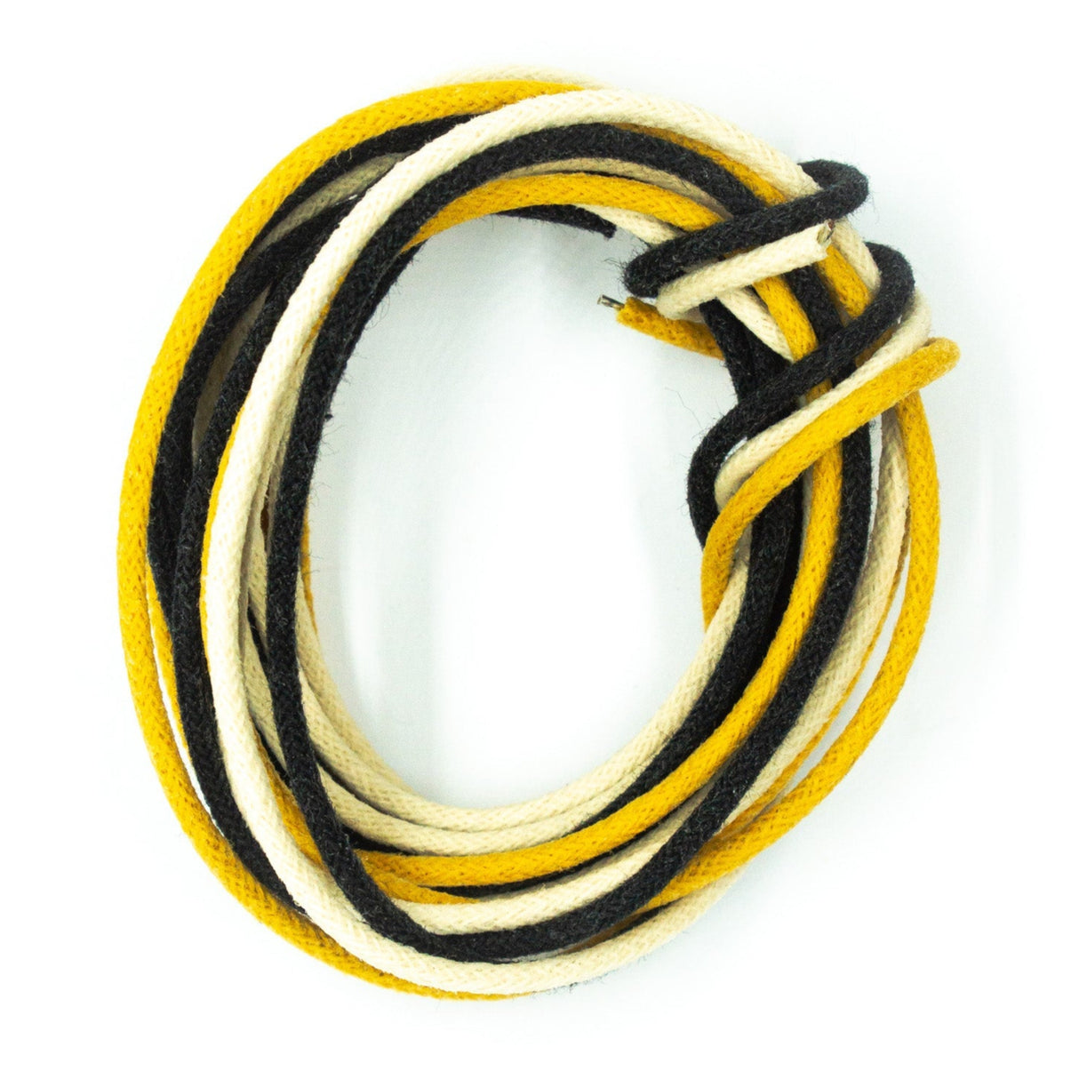 Braided 7 Core Pre - Tinned Wire 3 Pack (1m Black, 1m White, 1m Yellow) - parts - WM Guitars