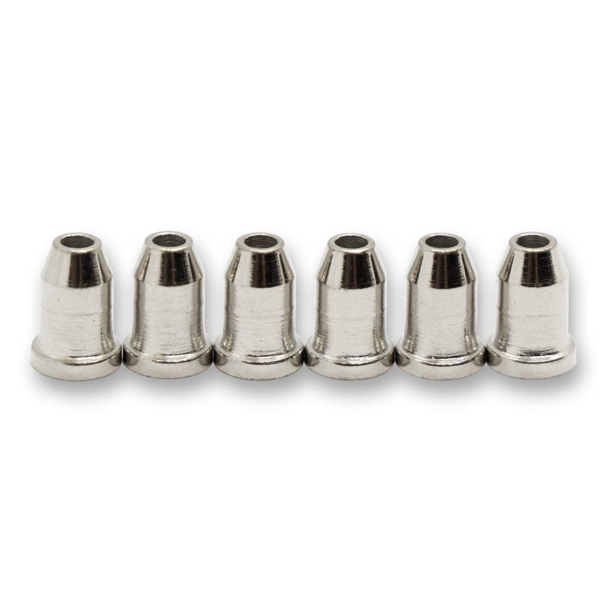 Conical String Through Ferrules x6 (Various Finishes) - Parts - WM Guitars