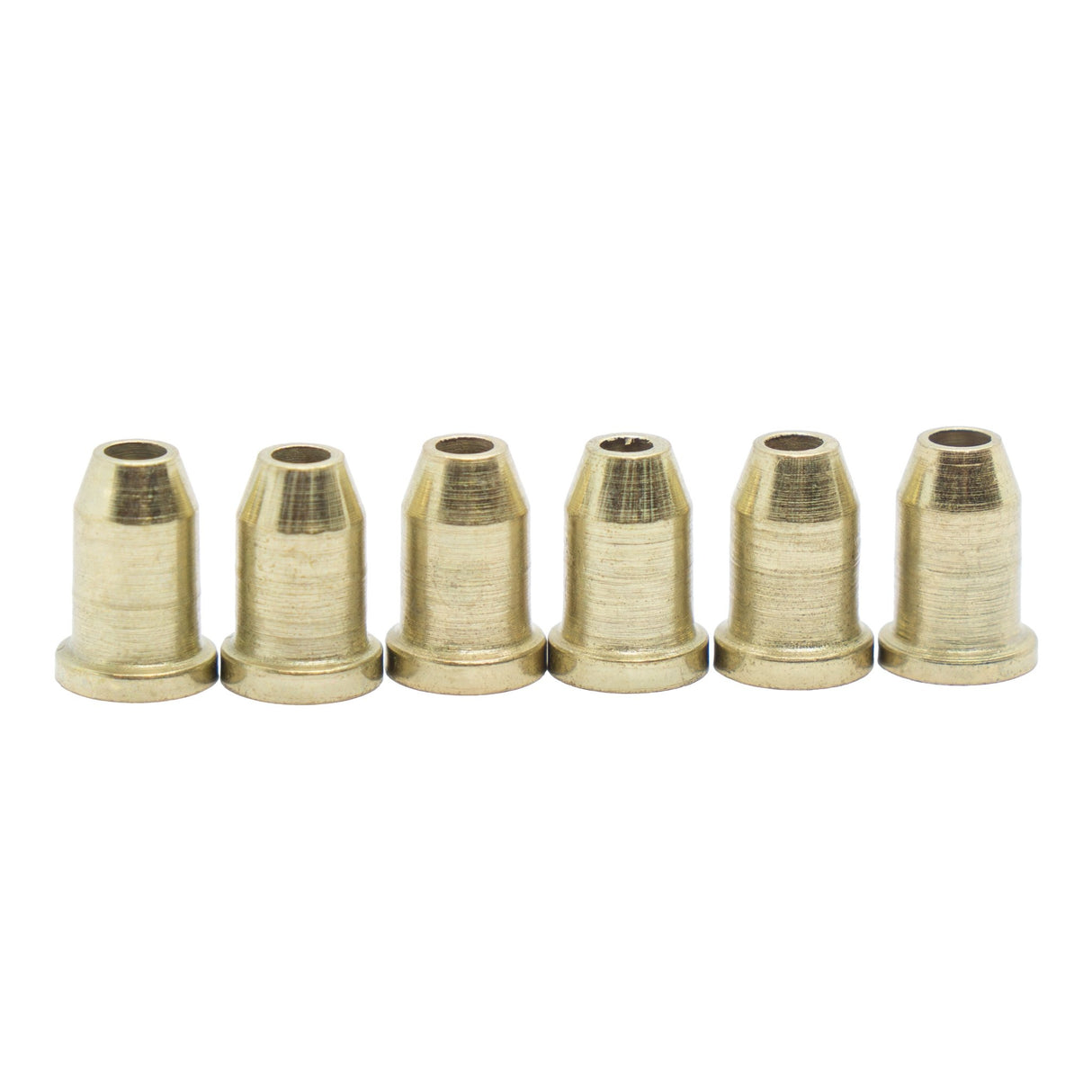 Conical String Through Ferrules x6 (Various Finishes) - Parts - WM Guitars