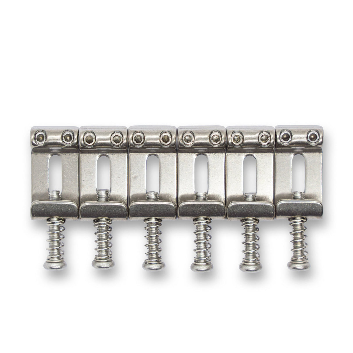 Folded Titanium Saddles (Various String Spacings) - Parts - WM Guitars