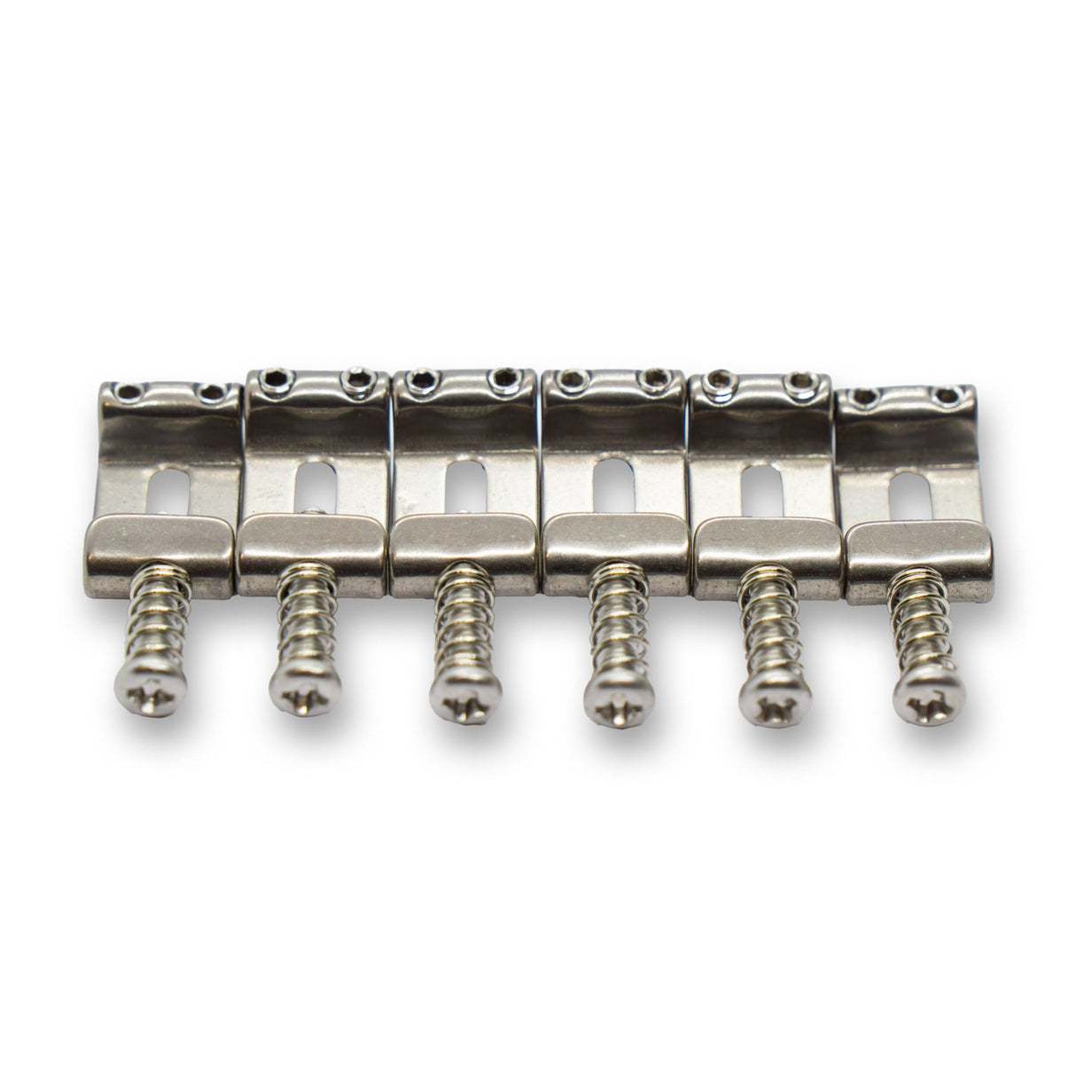 Folded Titanium Saddles (Various String Spacings) - Parts - WM Guitars