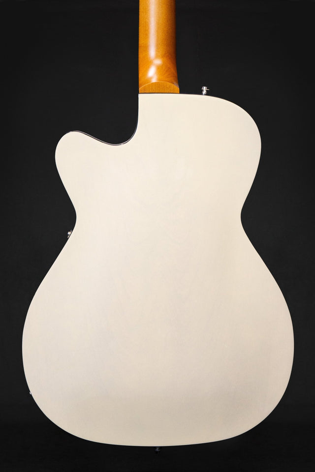 Godin 5th Ave TL Kingpin P90 Trans Cream Hollow Body Electric Guitar - Electric Guitars - Godin