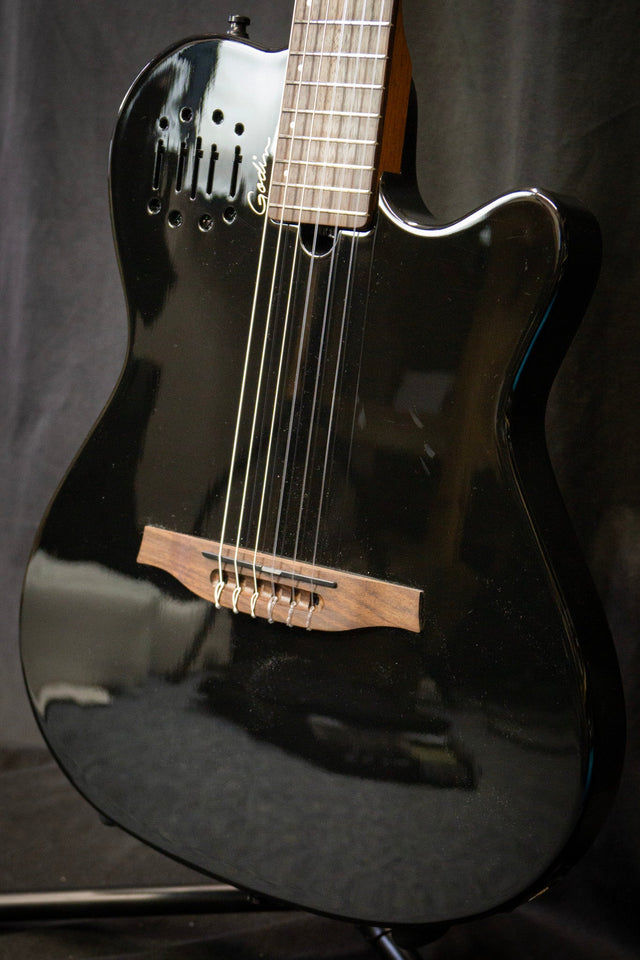 Godin Multiac Mundial Onyx Black (EX DEMO) - Classical Guitars - Godin