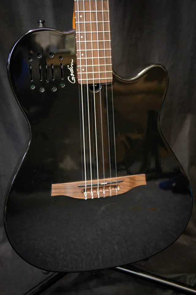 Godin Multiac Mundial Onyx Black (EX DEMO) - Classical Guitars - Godin