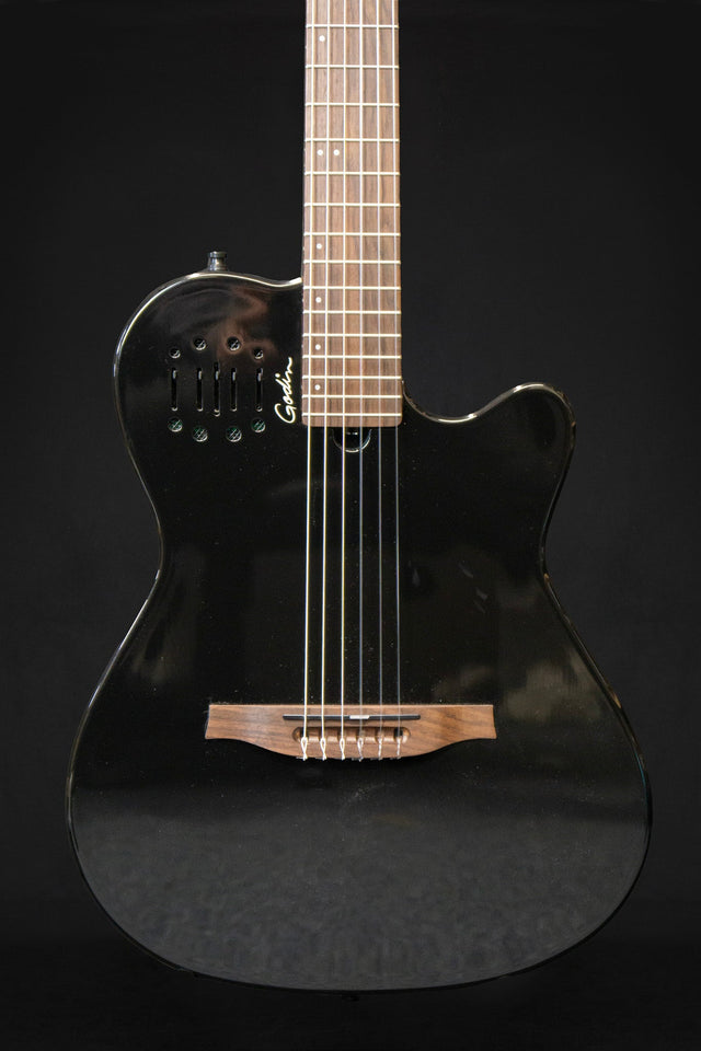 Godin Multiac Mundial Onyx Black (EX DEMO) - Classical Guitars - Godin