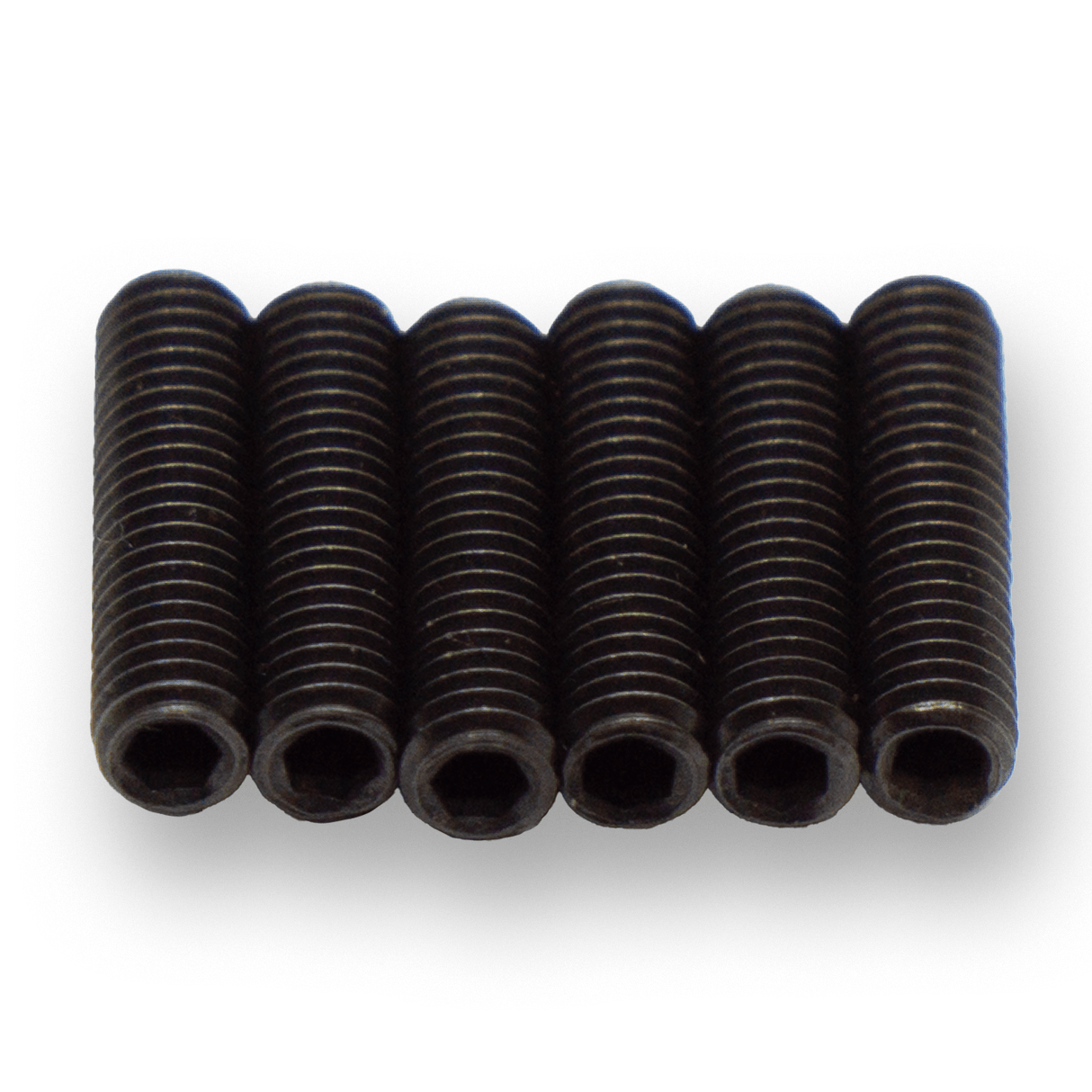 Grub Screws (Black) x6 - Parts - WM Guitars