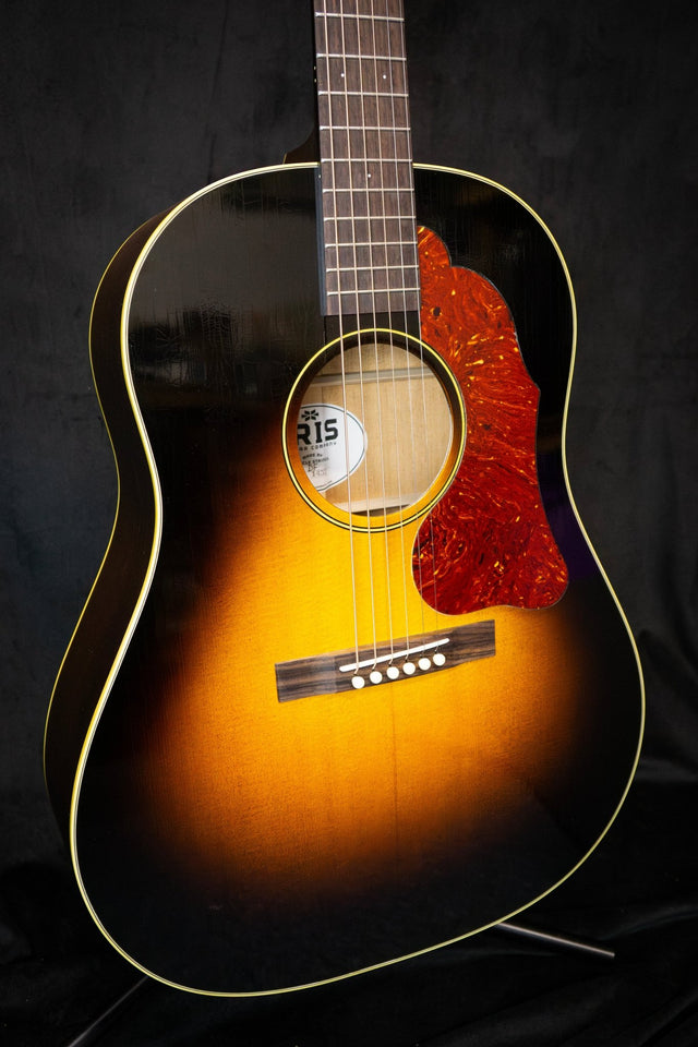 Iris DF Burst Model Sloped Shouldered Dreadnaught Acoustic Guitar - Acoustic Guitars - Iris