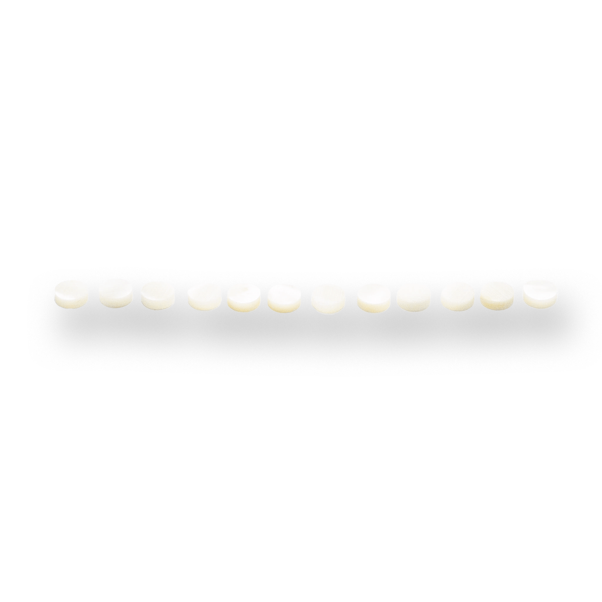 Mother of Pearl Dot Markers x12 (Various Sizes) - Parts - WM Guitars