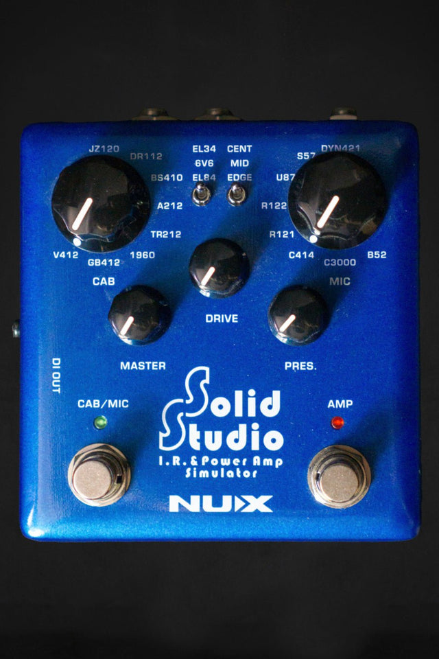 NU-X Solid Studio IR & Power Amp Simulator - Effects Pedals - NU-X