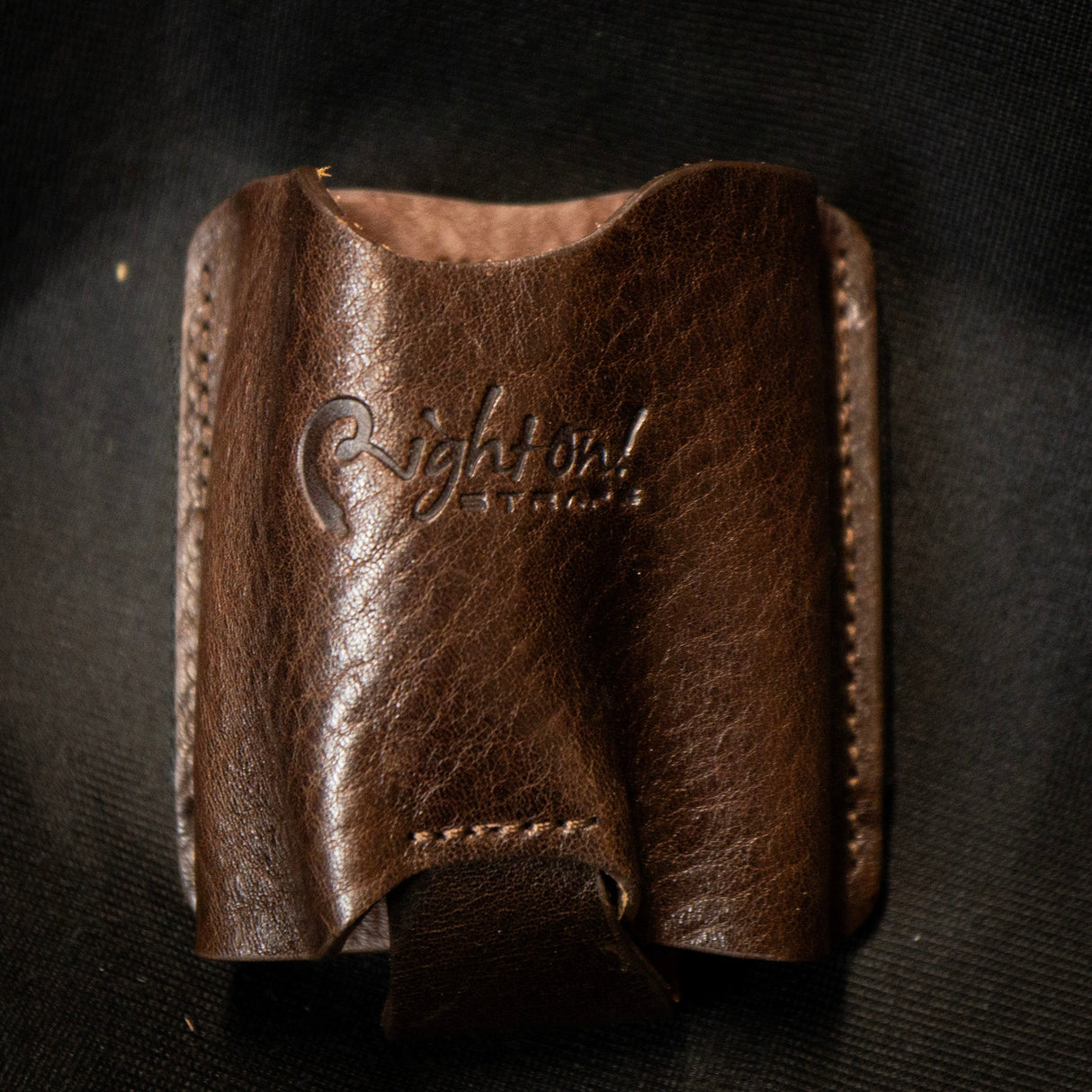 RightOn! Leather Wireless Transmitter Pocket - Slides - RightOn!