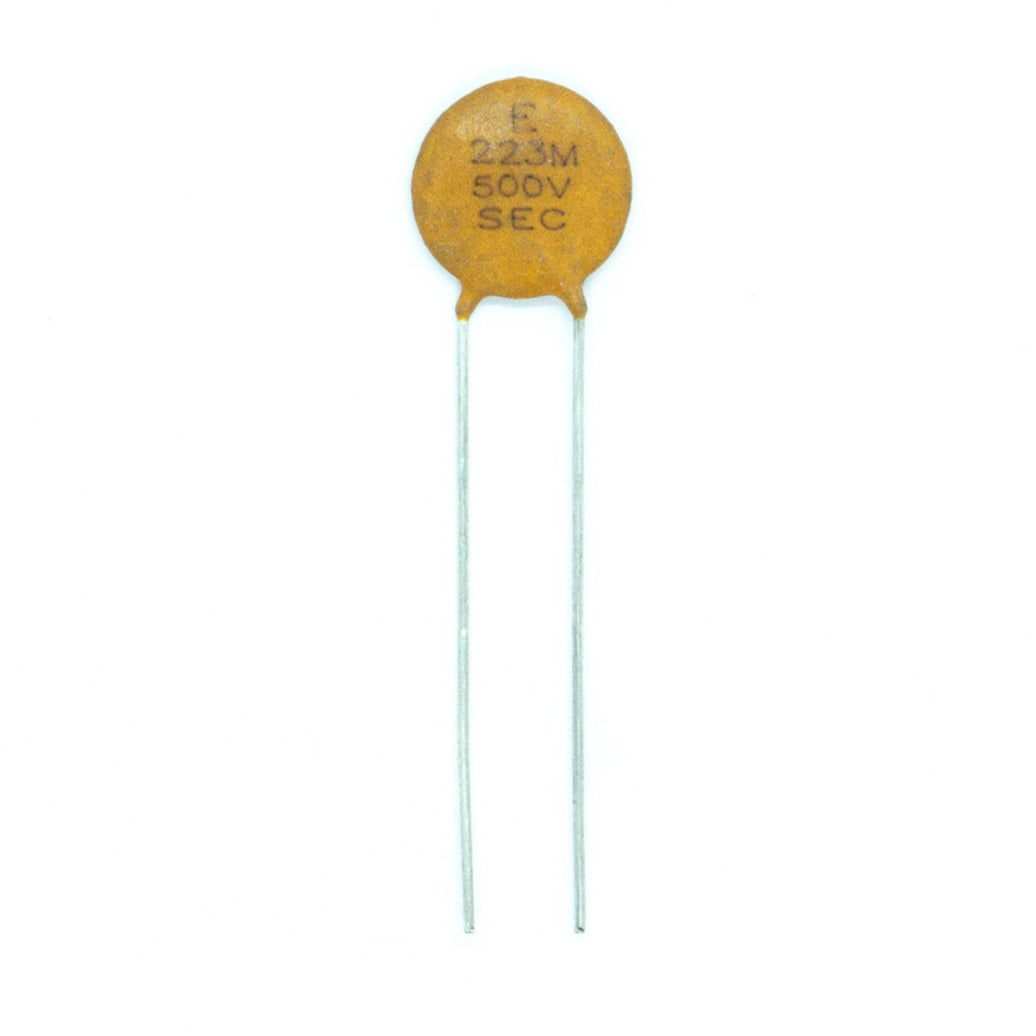 SEC Ceramic Disc Capacitors 0.22uF Gibson Style (Various) - Parts - WM Guitars