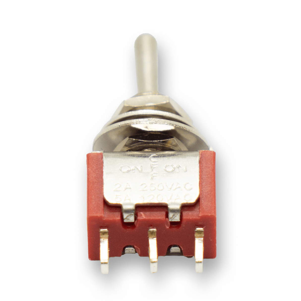 SPDT Momentary/OFF/Momentary Mini Toggle Switch (3 Pole) - Parts - WM Guitars