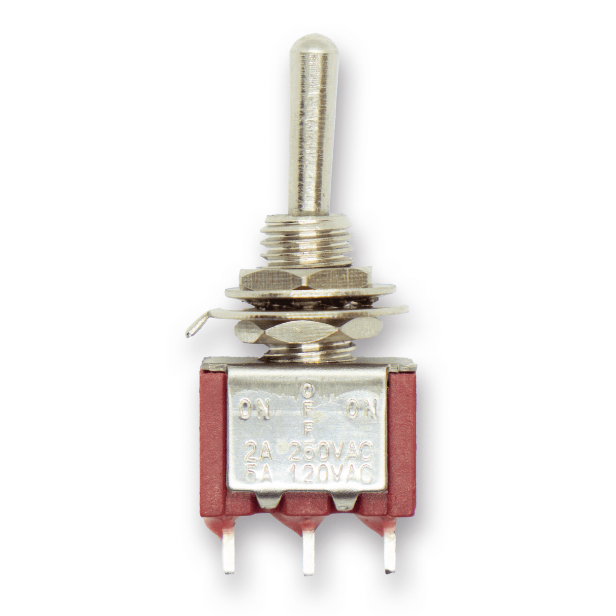 SPDT ON/OFF/Momentary Mini Toggle Switch (3 Pole) - Parts - WM Guitars