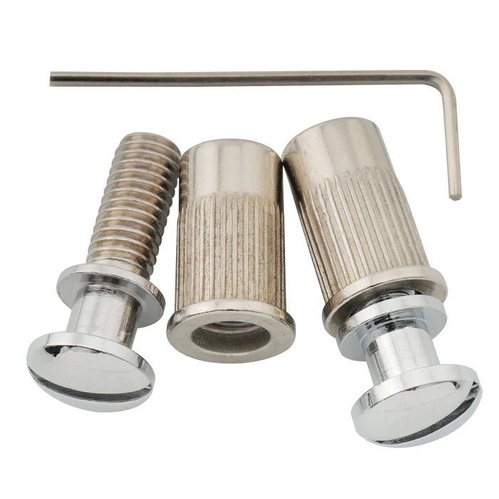 Wilkinson M Series 52.5mm String Spacing Adjustable Pigtail Style Wraparound Bridge - Parts - Wilkinson