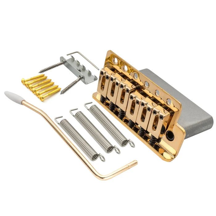 Wilkinson M Series 54mm String Spacing 6 - Screw Guitar Tremolo Bridge - Parts - Wilkinson