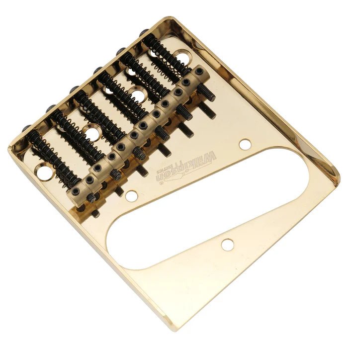 Wilkinson M Series 54mm Vintage Ashtray Style Bridge with 6 Brass Barrel Saddles - Parts - Wilkinson