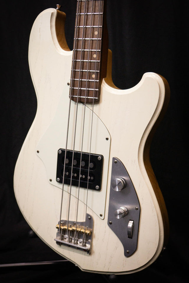 Zona Fenrir Custom Handmade Active Bass White Chocolate - Bass Guitars - Zona