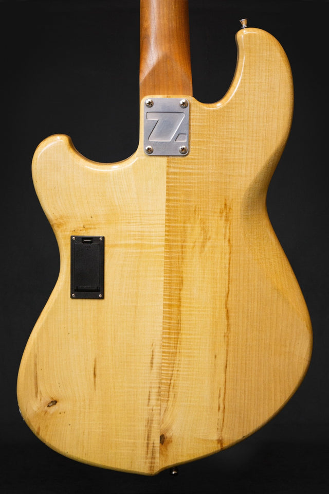 Zona Fenrir Custom Handmade Active Bass White Chocolate - Bass Guitars - Zona