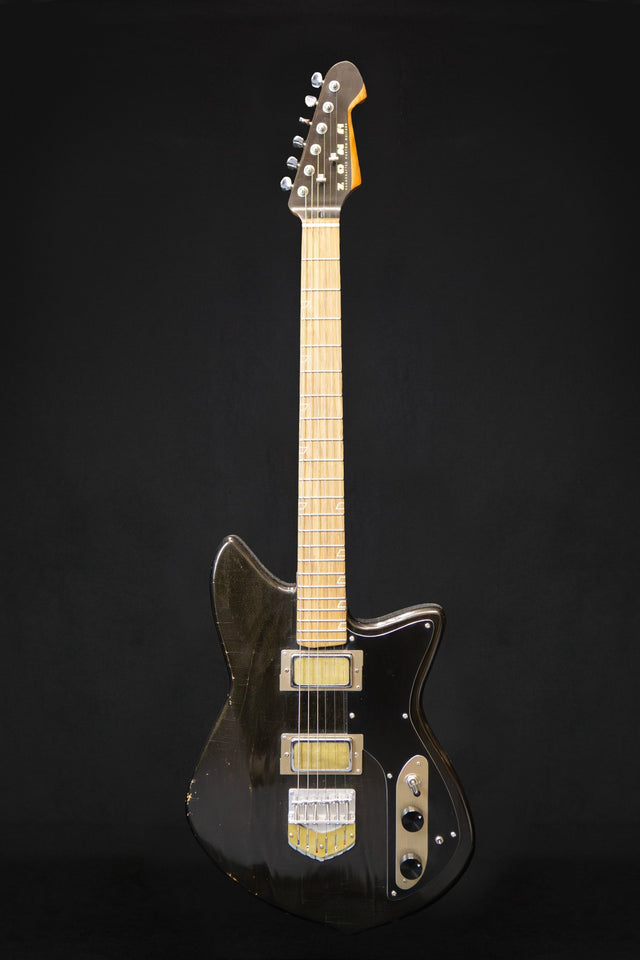 Zona Sulis Custom Texas Tea Black Gold Handmade Electric Guitar - Electric Guitars - Zona