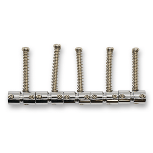 4/5 String Bass Guitar Saddles (Various Finishes) - Parts - WM Guitars