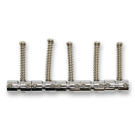 4/5 String Bass Guitar Saddles (Various Finishes) - Parts - WM Guitars