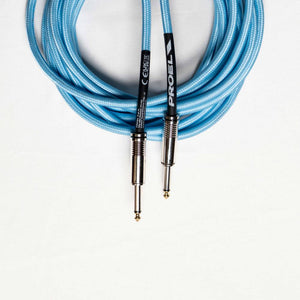 Proel BulkC Cotton Series Instrument Cable - Light Blue 6m