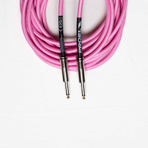 Proel BulkC Cotton Series Instrument Cable - Pink 6m