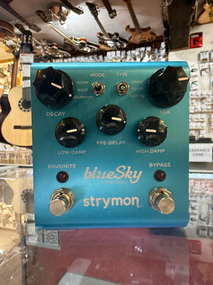 Strymon Bluesky V1 Reverb Pedal (Pre-Owned)