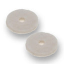 Musiclily Basic Guitar Strap Button Felt Washers x2 Black or White