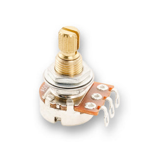 Musiclily Pro Audio (Log) Brass Medium Split Shaft Mini 500k Pot