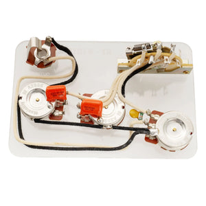 Musiclily Pro Electric Guitar Auto-Split Pre-wired Wiring Harness Upgrade for American Style ST HSS