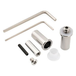 Musiclily Ultra BJ003 55mm Offset Bridge with Full Solid Brass Plate for Jazzmaster Jaguar Style Guitars