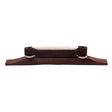Archtop Bridge (Ebony) - Parts - WM Guitars
