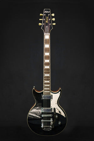 Aria 212 MKII Bowery Black - Electric Guitars - Aria