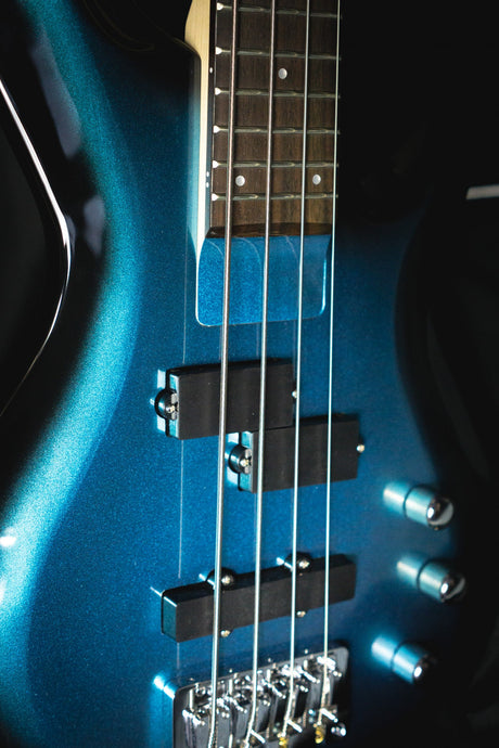 Aria Pro II IGB Standard Bass Metallic Blue Shade - Bass Guitars - Aria