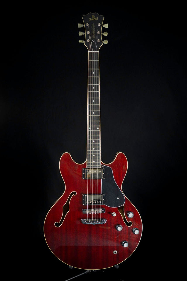 Aria TA-Domino Semi Hollow Archtop Guitar - Semi-Hollow - Aria