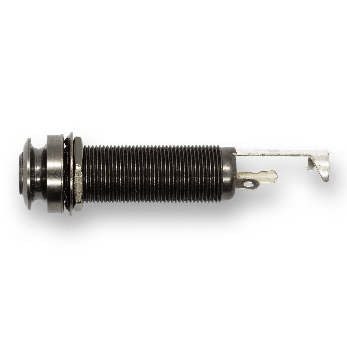 Barrel Jack Socket for Acoustic Guitar Endpin with Strap Nut (Various Finishes) - Parts - WM Guitars