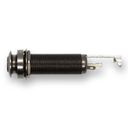 Barrel Jack Socket for Acoustic Guitar Endpin with Strap Nut (Various Finishes) - Parts - WM Guitars