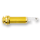 Barrel Jack Socket for Acoustic Guitar Endpin with Strap Nut (Various Finishes) - Parts - WM Guitars