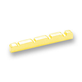 Brass 4 String Bass Guitar Nut (Slotted, Various Sizes) - Parts - WM Guitars
