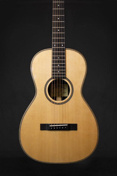 BSG P41 F Handmade Parlour Acoustic Guitar (Sitka Spruce & Exotic Ebony) - Acoustic Guitars - BSG