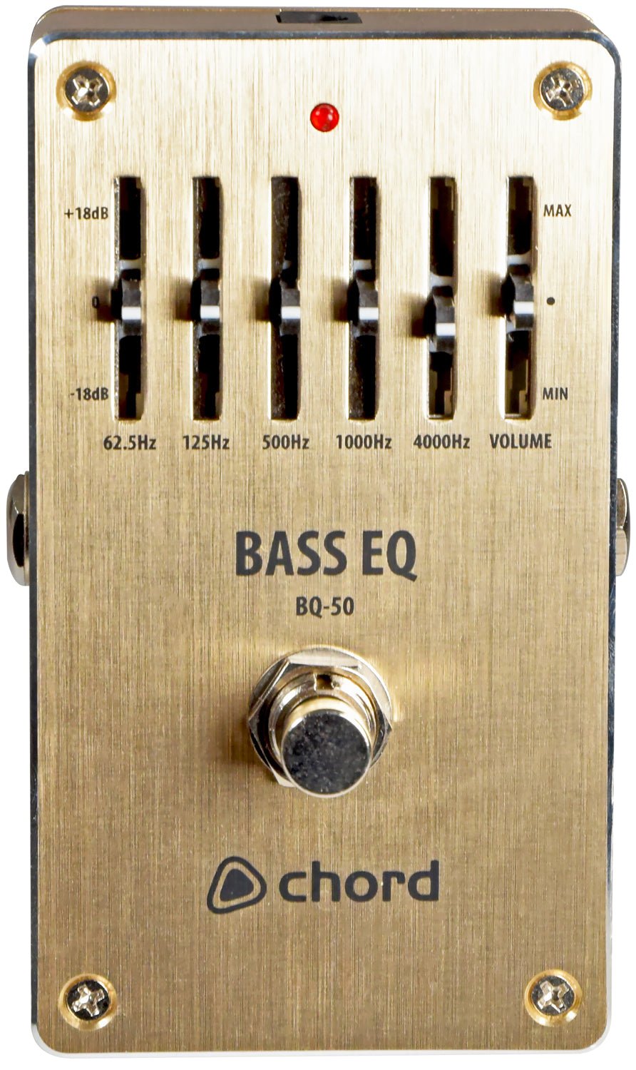 Chord BQ - 50 5 - band Bass EQ Pedal - Effect Pedals - Chord