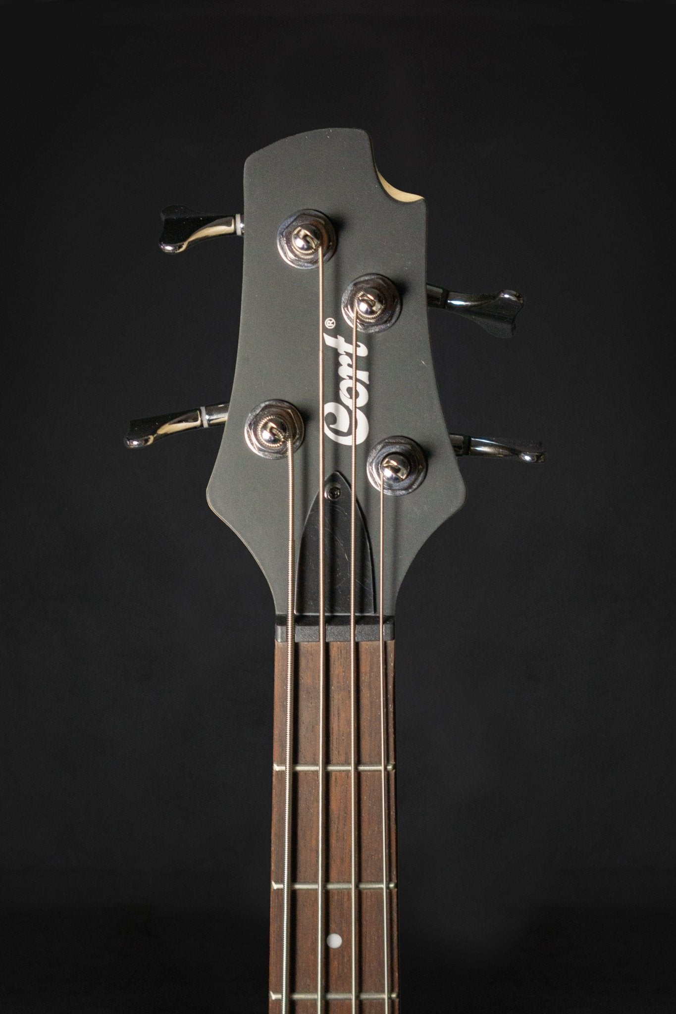 Cort Action Junior 30" Short Scale Bass Open Pore Black - Bass Guitars - Cort