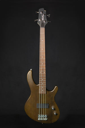 Cort Action Junior 30" Short Scale Bass Open Pore Walnut - Bass Guitars - Cort