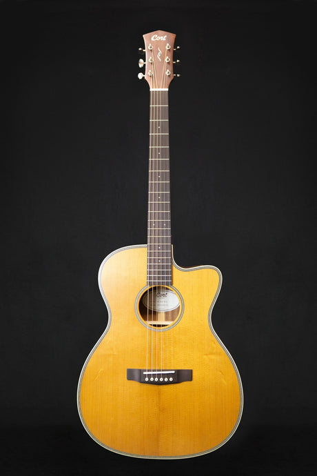 Cort Essence OC4 Natural Semi - Gloss Electro - Acoustic Guitar - Acoustic Guitars - Cort