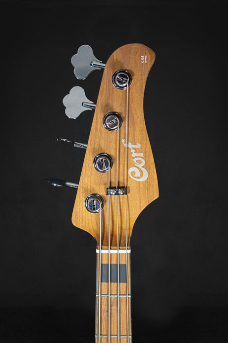 Cort GB Modern 4 - Charcoal Grey Burl - Bass Guitars - Cort